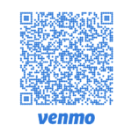 Venmo QR code for payment.